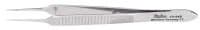 McPherson Micro Suture Forcep, Straight, 3-1/2", Stainless Steel, Autoclavable, Each - Mcpherson Micro Suture Forcep - Image 1