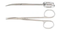 Miltex-Integra Delicate Metzenbaum Scissors, Curved, 5" (13 cm), Stainless Steel, Each - Metzenbaum Scis Delic Cvd - Image 1