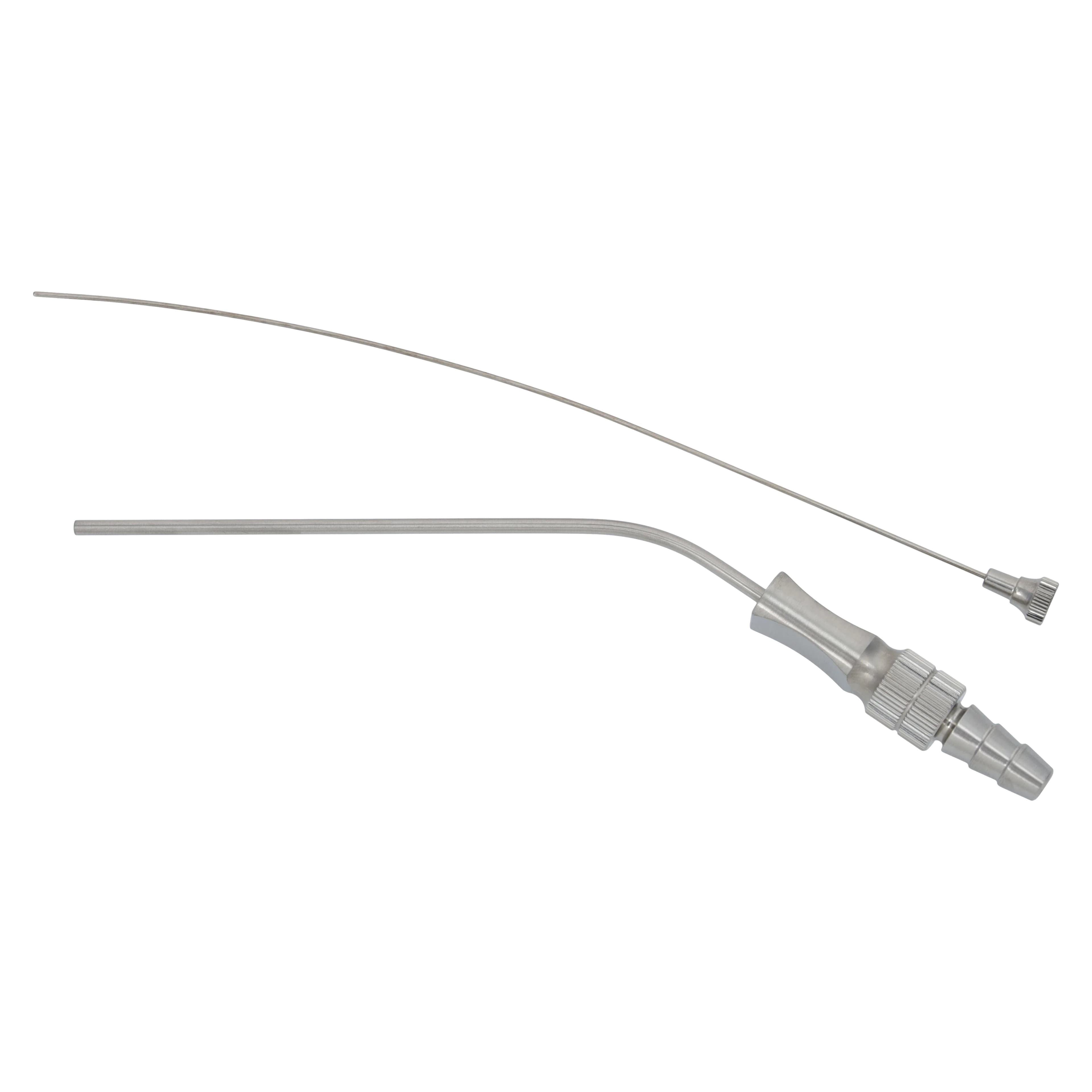 Integra Miltex Frazier Suction Tube 8FR, 145° Angle, Stainless Steel, 187.5mm, Autoclavable, 19-573 thumbnail 3