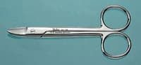 Vantage Crown and Collar Scissors, Straight, Smooth, 4-1/8", Stainless Steel, 1/Pk, #V10S - Collar and Crown Scissors, Vantage, Straight, 4-1/8", 1/Pk - Image 1
