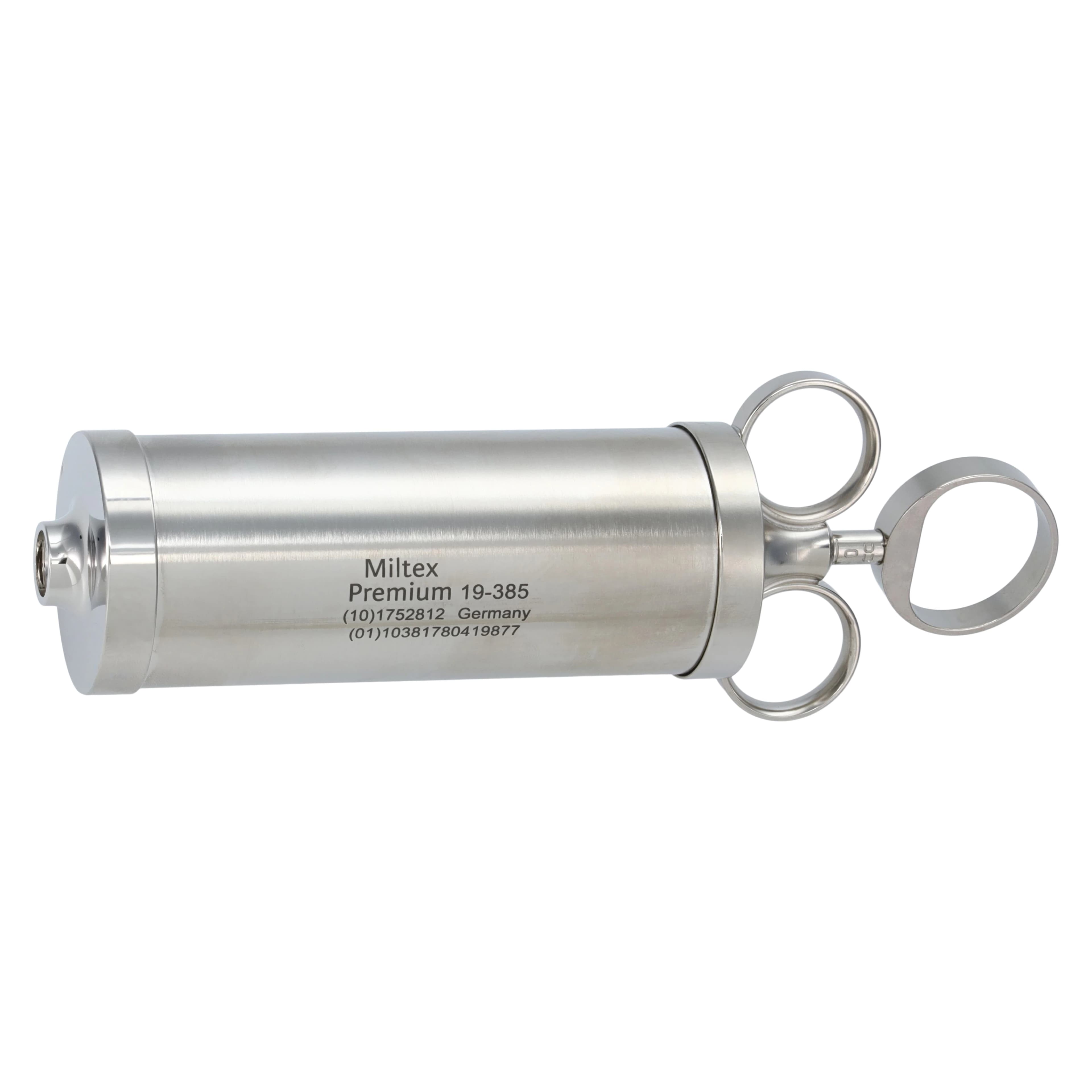 Miltex-Integra Ear Syringe with Shield, 4 oz, Chrome Plated Brass, Autoclavable, Reusable thumbnail 5