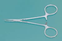 Halsted Mosquito Forceps, Curved, 5", Stainless Steel, Each thumbnail 2