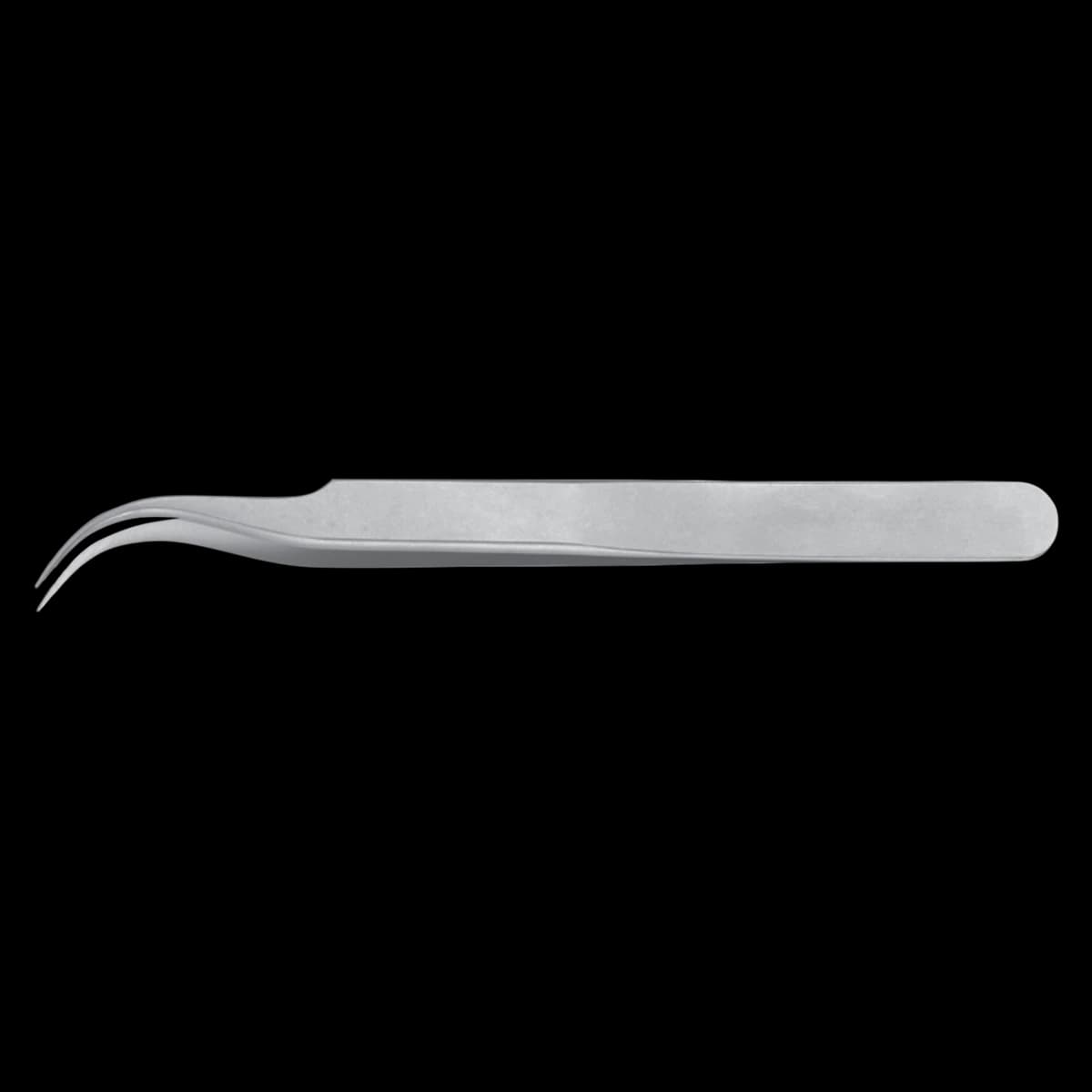 Miltex-Integra Swiss Jewelers Forceps #7, Curved, Fine, 4-1/2" (11.4 cm), Stainless Steel, Non-Magnetic, Autoclavable - Forcep Swiss Jewelers Curved - Image 1