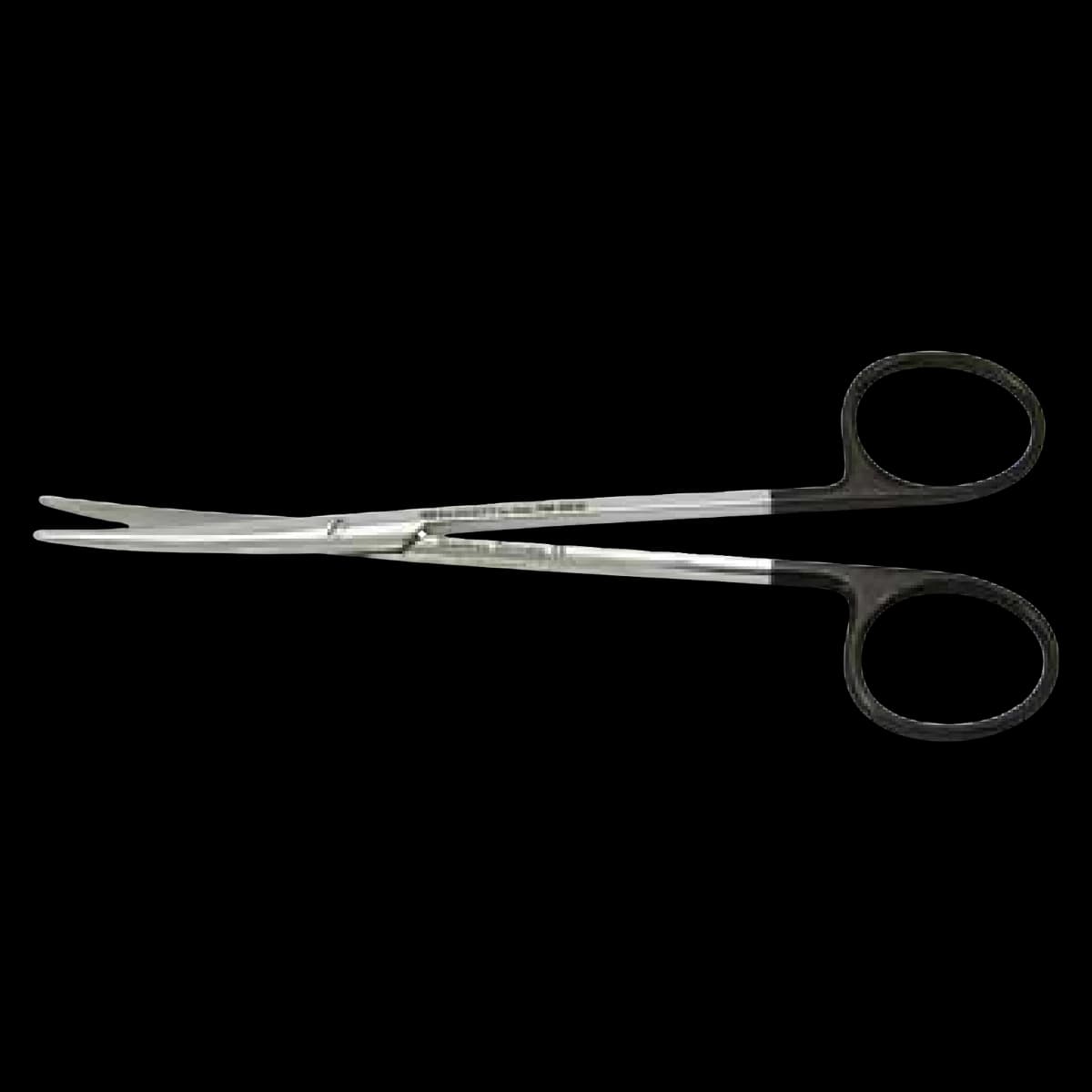 Miltex SuperCut Metzenbaum Scissors, Curved, 4-1/2" (115mm), One Serrated Blade, Stainless Steel, Reusable - Metzenbaum Scissor Supercut - Image 1
