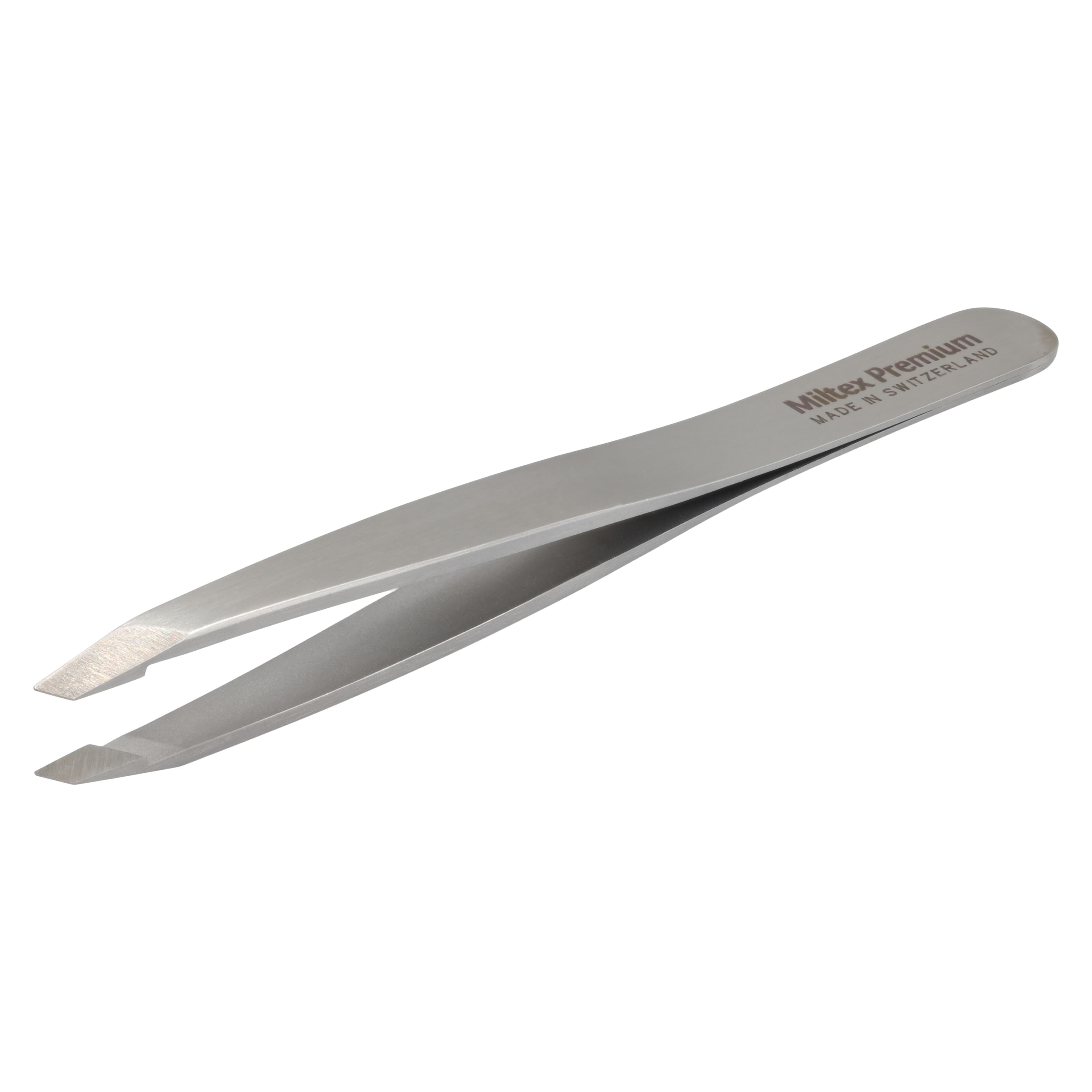 Miltex-Integra Swiss Suture & Cilia Forceps, Straight, 3-3/4" (9.5 cm), Stainless Steel, Autoclavable, Each thumbnail 4
