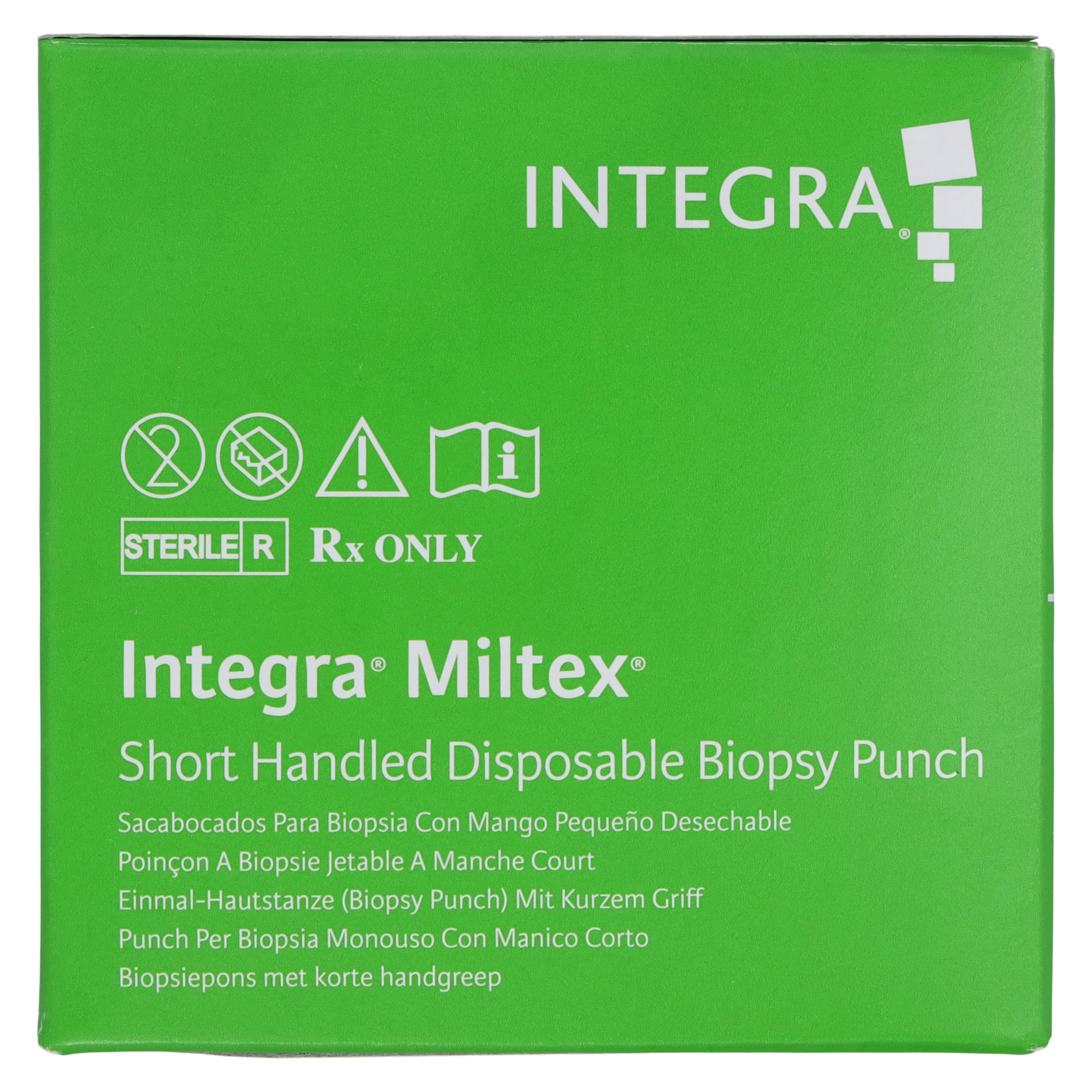Integra Miltex Short Handle Biopsy Punch, 6.0 mm, Sterile, Disposable, 50/Box, 33-36-SH thumbnail 5