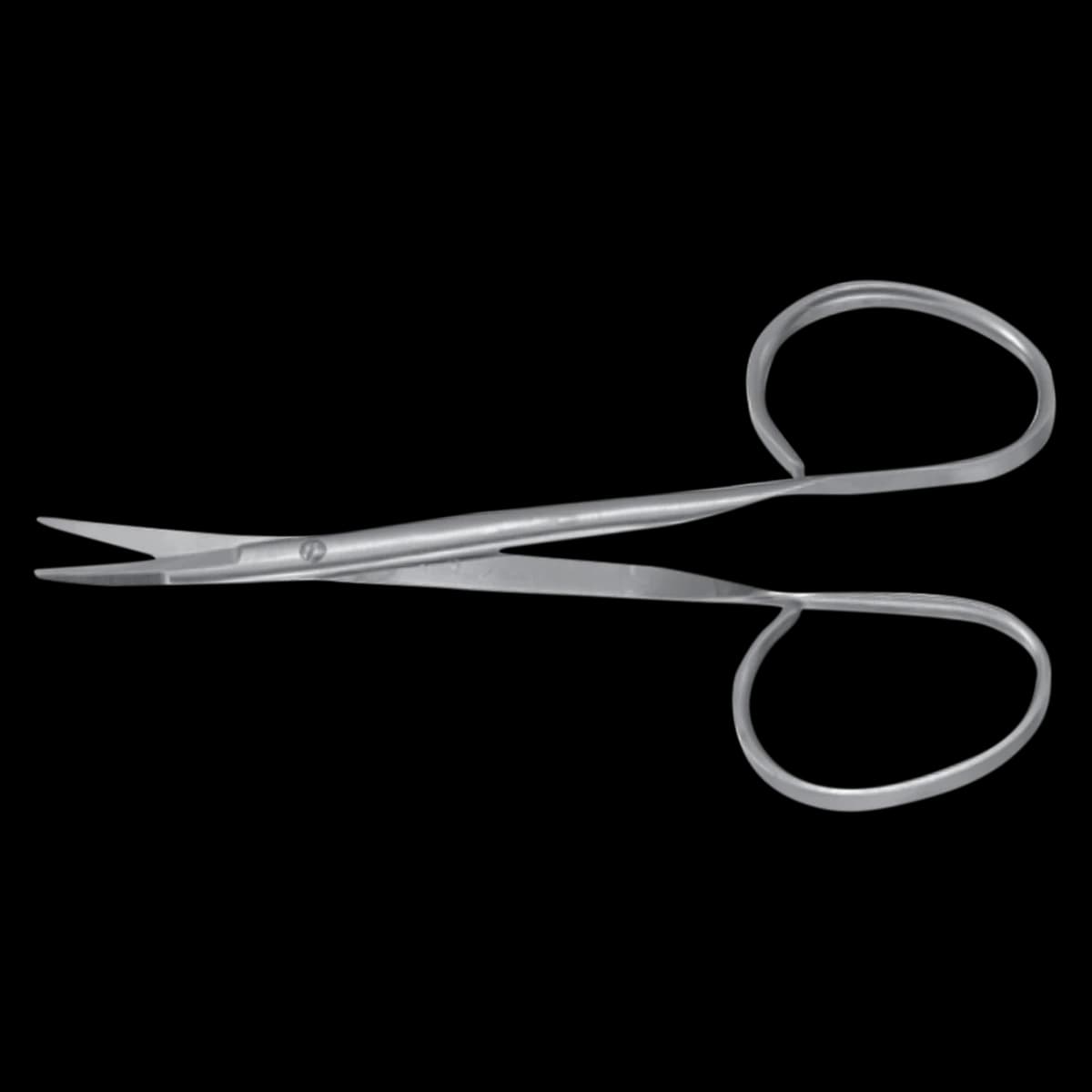 Miltex Crown and Collar Scissors, 4-1/4" (11 cm), Curved, Smooth Blades, #11S, 9D-135 - Miltex - Wire Cutting Scissors, 4-3/8, Curved,Smooth Blades - Image 1