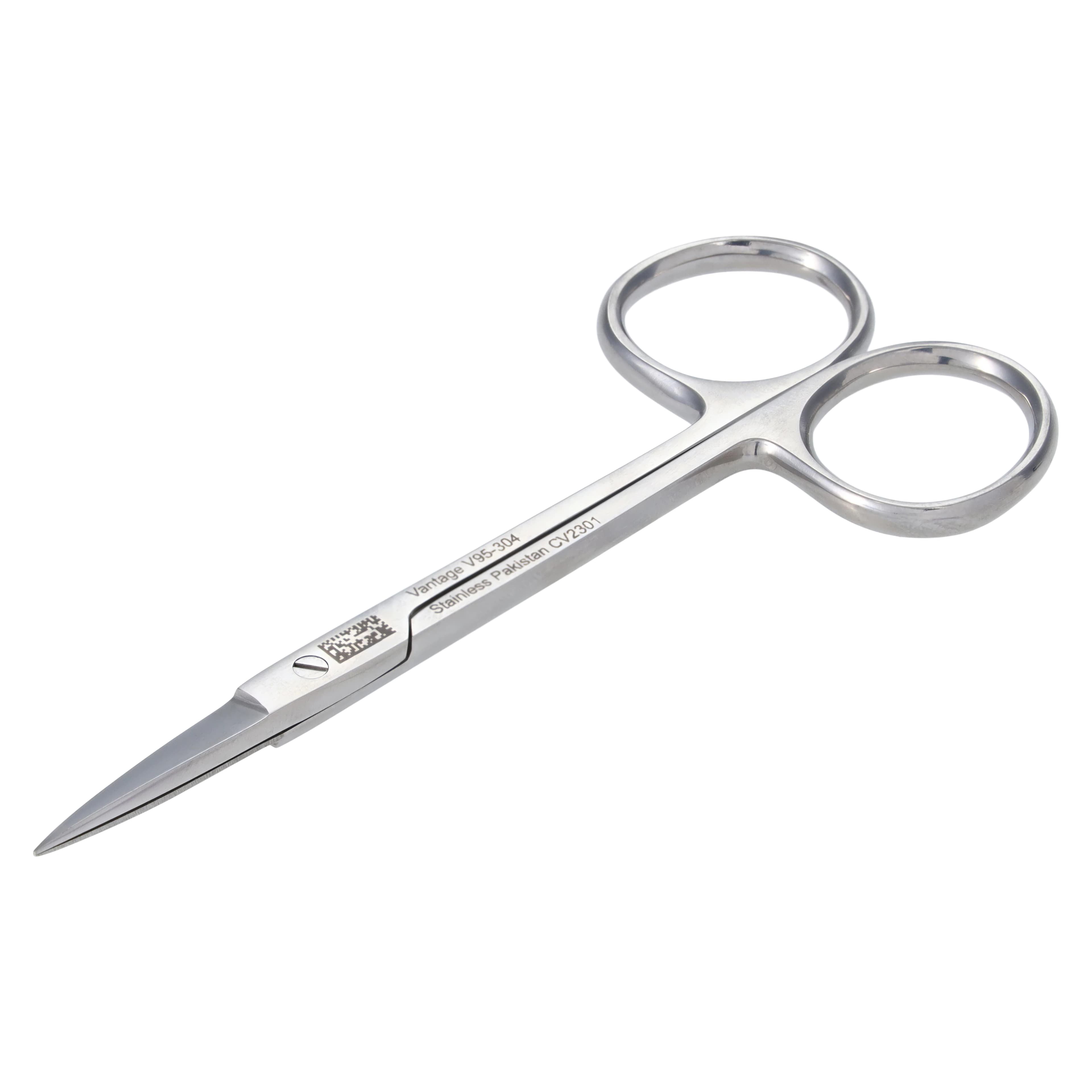 Miltex Vantage Iris Scissors, 4-1/8" Straight, Stainless Steel, V95-304 thumbnail 4