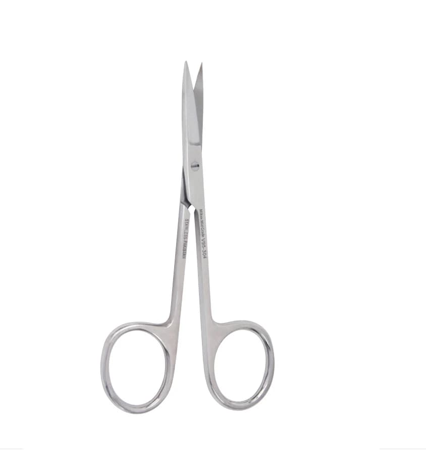 Miltex Vantage Iris Scissors, 4-1/8" Straight, Stainless Steel, V95-304 thumbnail 2