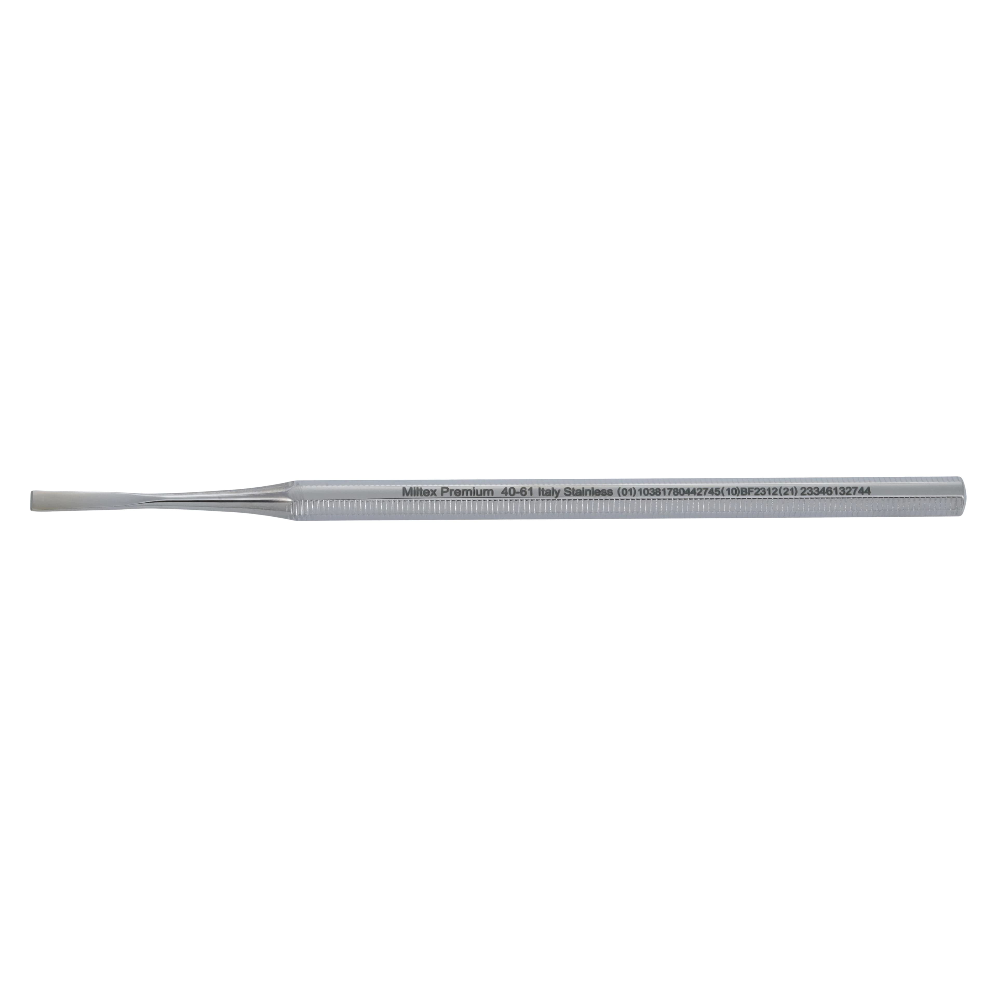 Miltex Nail Splitter, Straight, 3.5mm Wide, 5-1/8" Length, Stainless Steel, Reusable - Nail Splitter Straight - Image 1