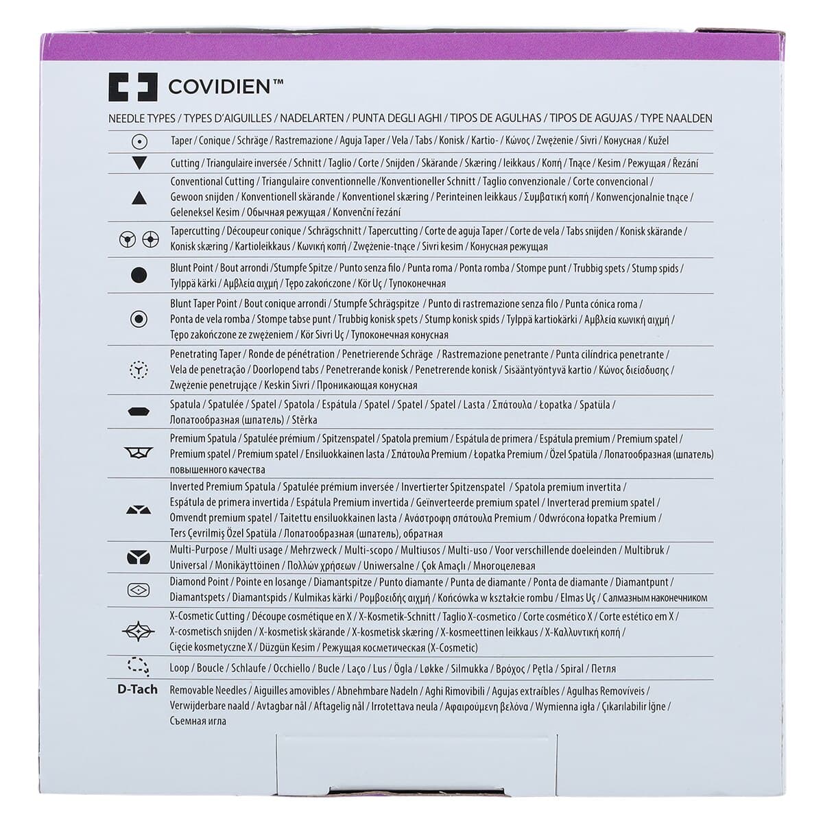 Medtronic Polysorb Suture, 4-0, 18", P-22 Premium Reverse Cutting 1/2 Circle Needle 13mm, Coated, Undyed, 36/Case thumbnail 5