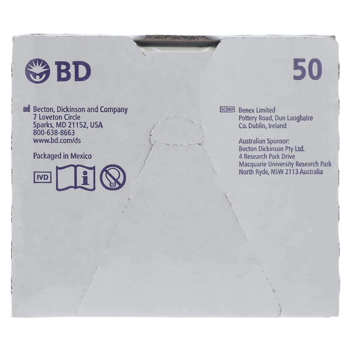 BBL Potassium Hydroxide (KOH) 10% Reagent Dropper, 0.5 mL, 50/Box thumbnail 2