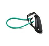 CanDo Exer Tubing with Handle, 18" Length, Green Medium Resistance - Cando Exer Tubing w/Handle 18" - Image 1