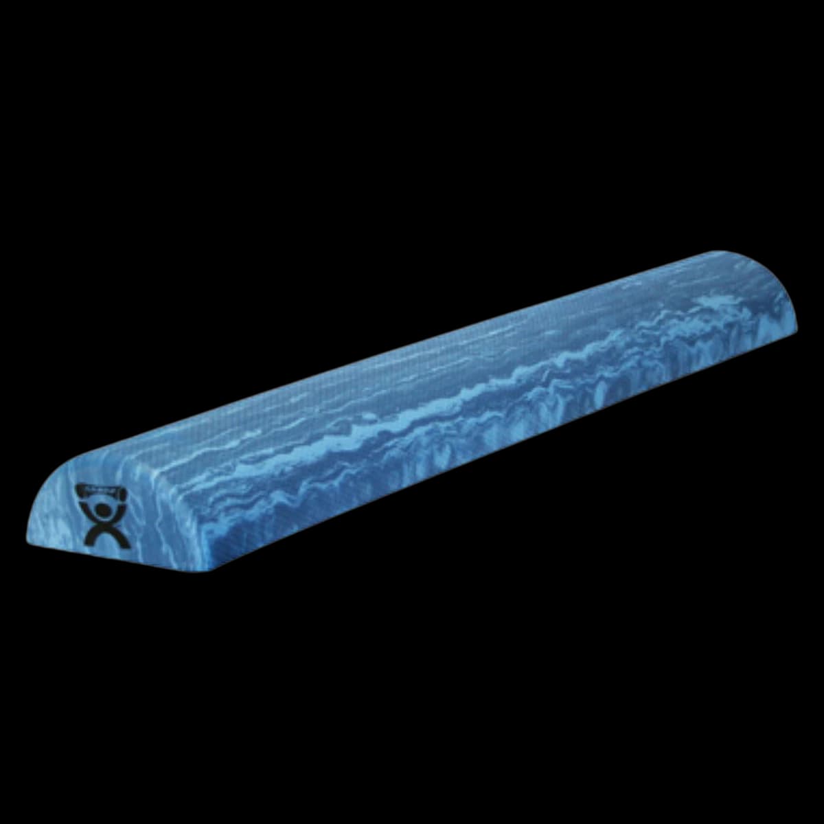 CanDo Positioning Roller, Half Round Foam EVA, 36" x 6", Blue, X-Firm - Roller Half Round Foam EVA - Image 1