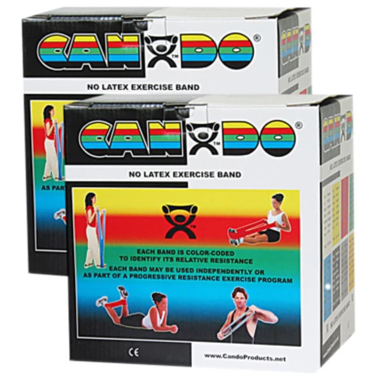 CanDo Exercise Band, X-Heavy Resistance, Black, 50 yd Roll - Ban Exercise CanDo LF 50yds - Image 1