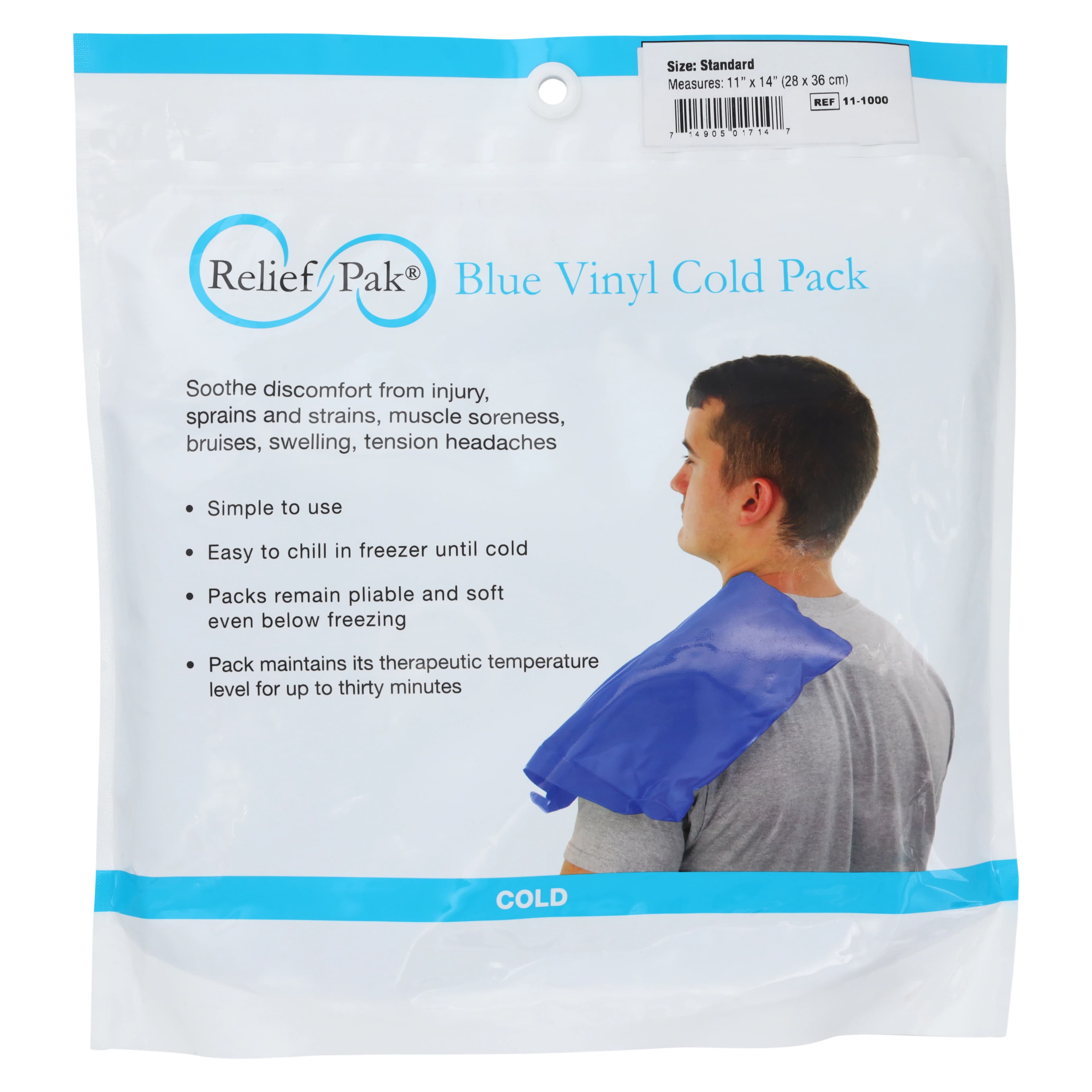 Relief Pak Standard Cold Pack, 11" x 14", Fabrication Enterprises thumbnail 3