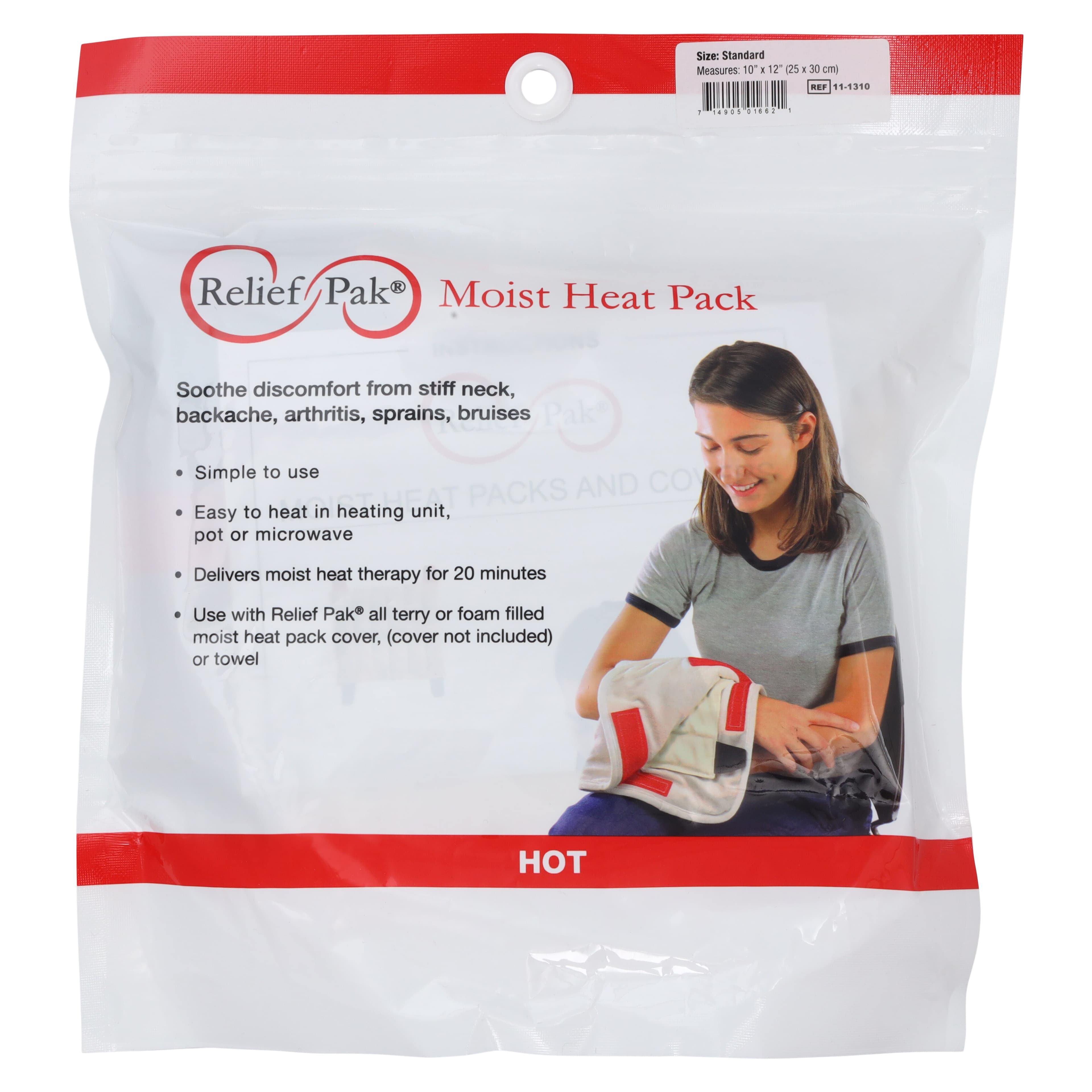 Relief Pak Moist Heat Pack, 10x12" thumbnail 3