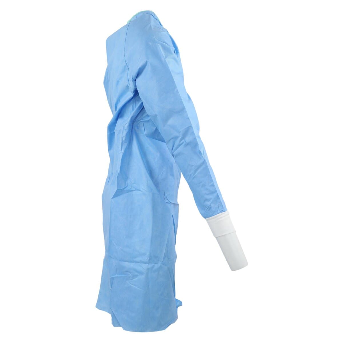 O & M Halyard Gown Ultra with Towel, Disposable Surgical Gown, Reinforced Poly/SMS Fabric, Standard/X-Large, Sterile, Neckband Hook & Loop, Raglan Sleeves, 28/Case thumbnail 2