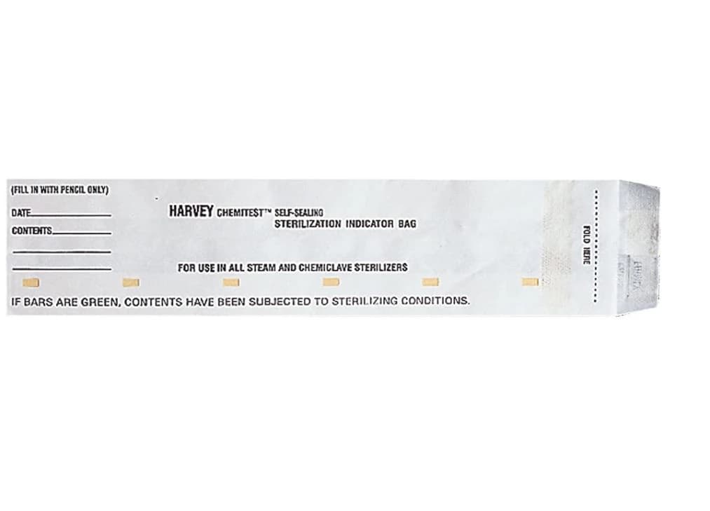 Chemitest Sterilization Bag, 2.5 in x 10.5 in, 250/Box - Chemitest Sterilization Bag - Image 1
