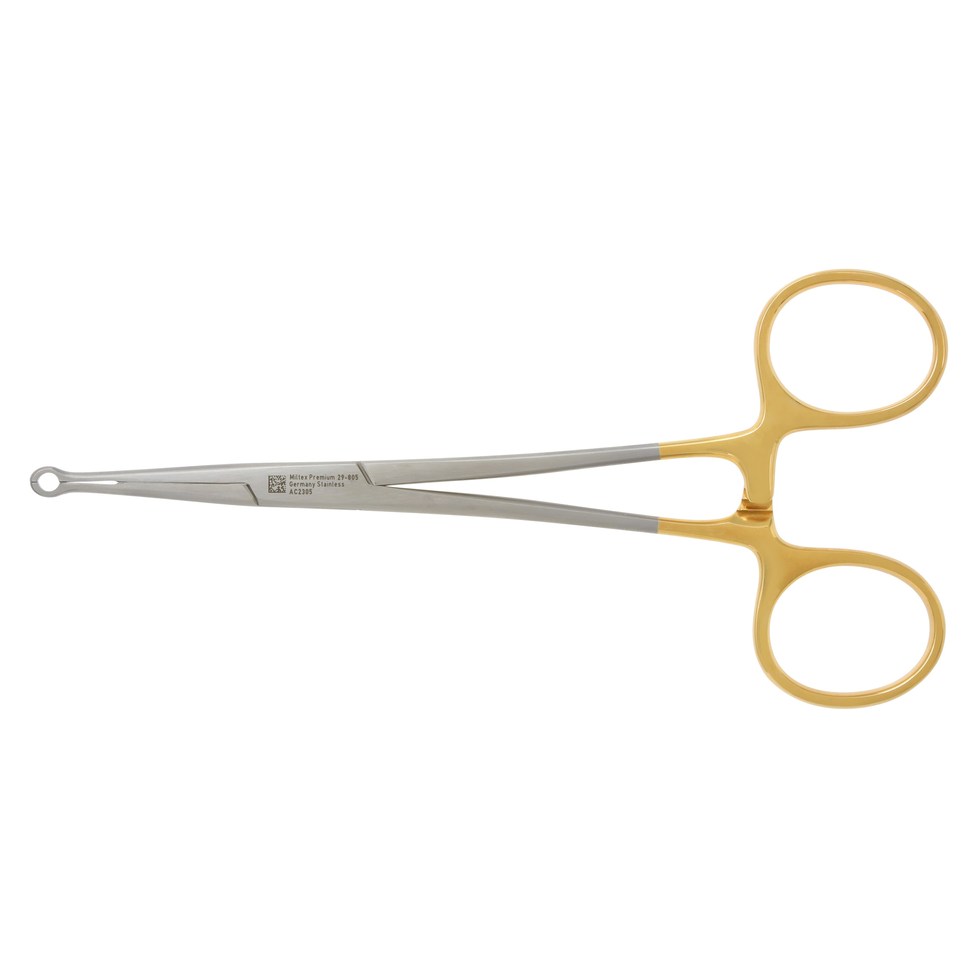 Miltex No-Scalpel Vasectomy Ring Clamp, 5-1/2", Stainless Steel, Reusable thumbnail 2