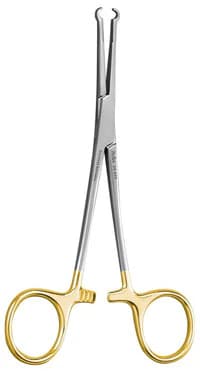 Miltex No-Scalpel Vasectomy Ring Clamp, 5-1/2", Stainless Steel, Reusable - No Scalpel Vasectomy Ring - Image 1