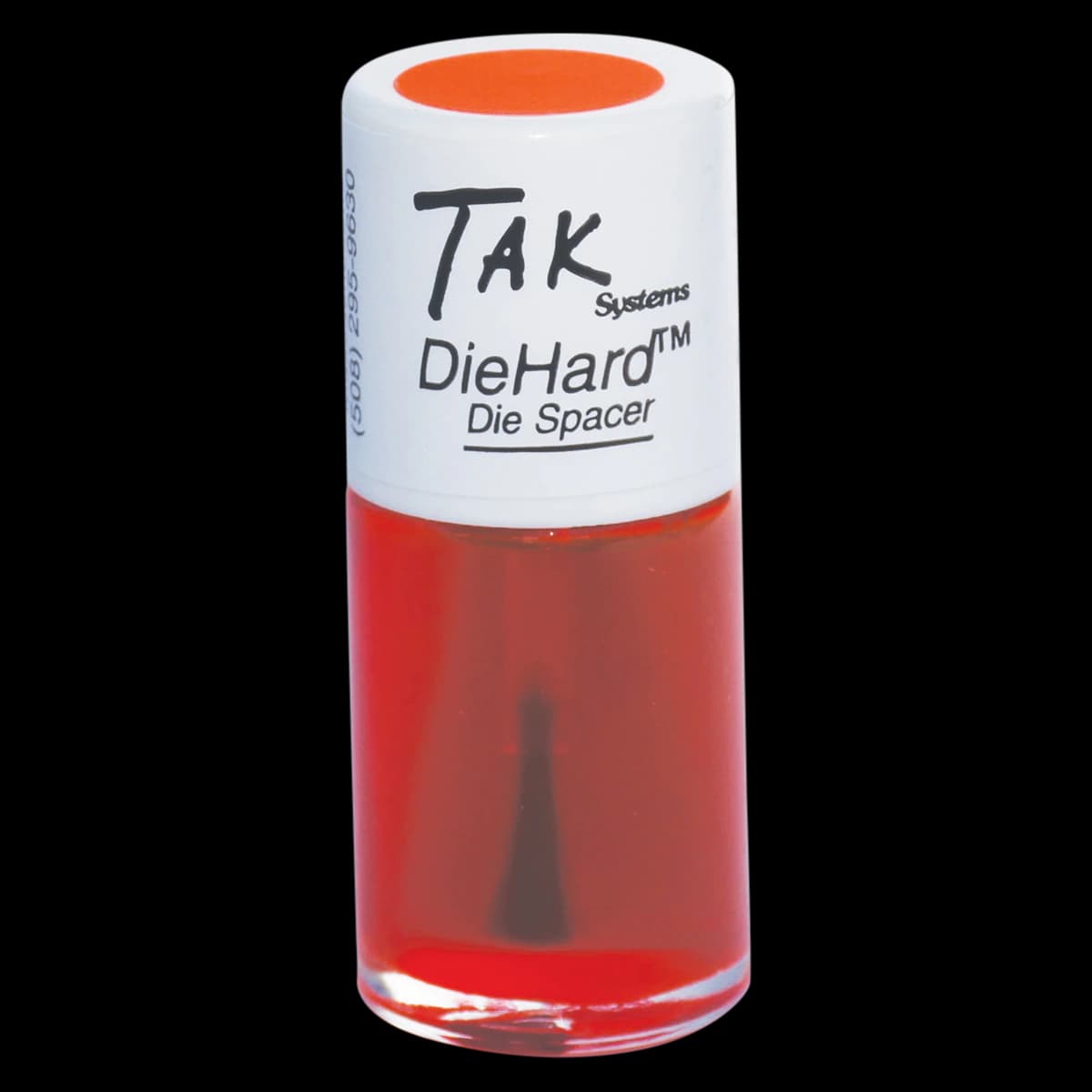 Tak Systems Die Hard Die Spacer, Orange, 1/2 oz Bottle - Die Spacer - Image 1