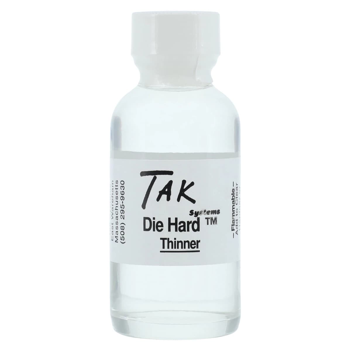 Tak Die Hardener Thinner, Clear, 1 oz/Bottle - Tak Die Hardener Thinner - Image 1