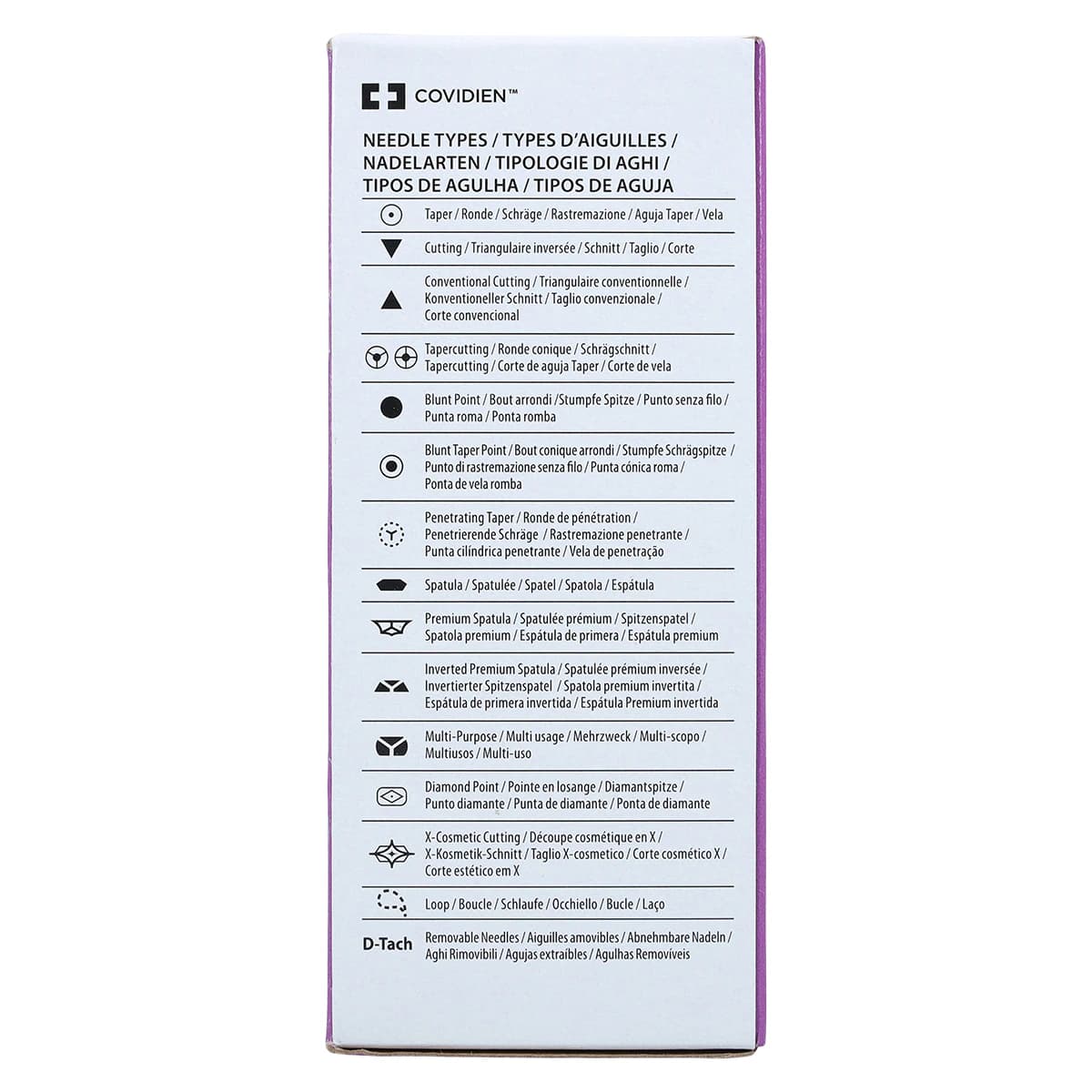 Medtronic Polysorb Absorbable Suture, 4-0, 18", P-24 Premium Reverse Cutting 1/2 Circle Needle 16mm, Undyed, 12/Case thumbnail 5
