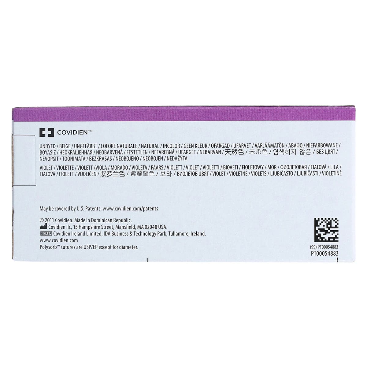 Medtronic Polysorb Absorbable Suture, 4-0, 18", P-24 Premium Reverse Cutting 1/2 Circle Needle 16mm, Undyed, 12/Case thumbnail 6