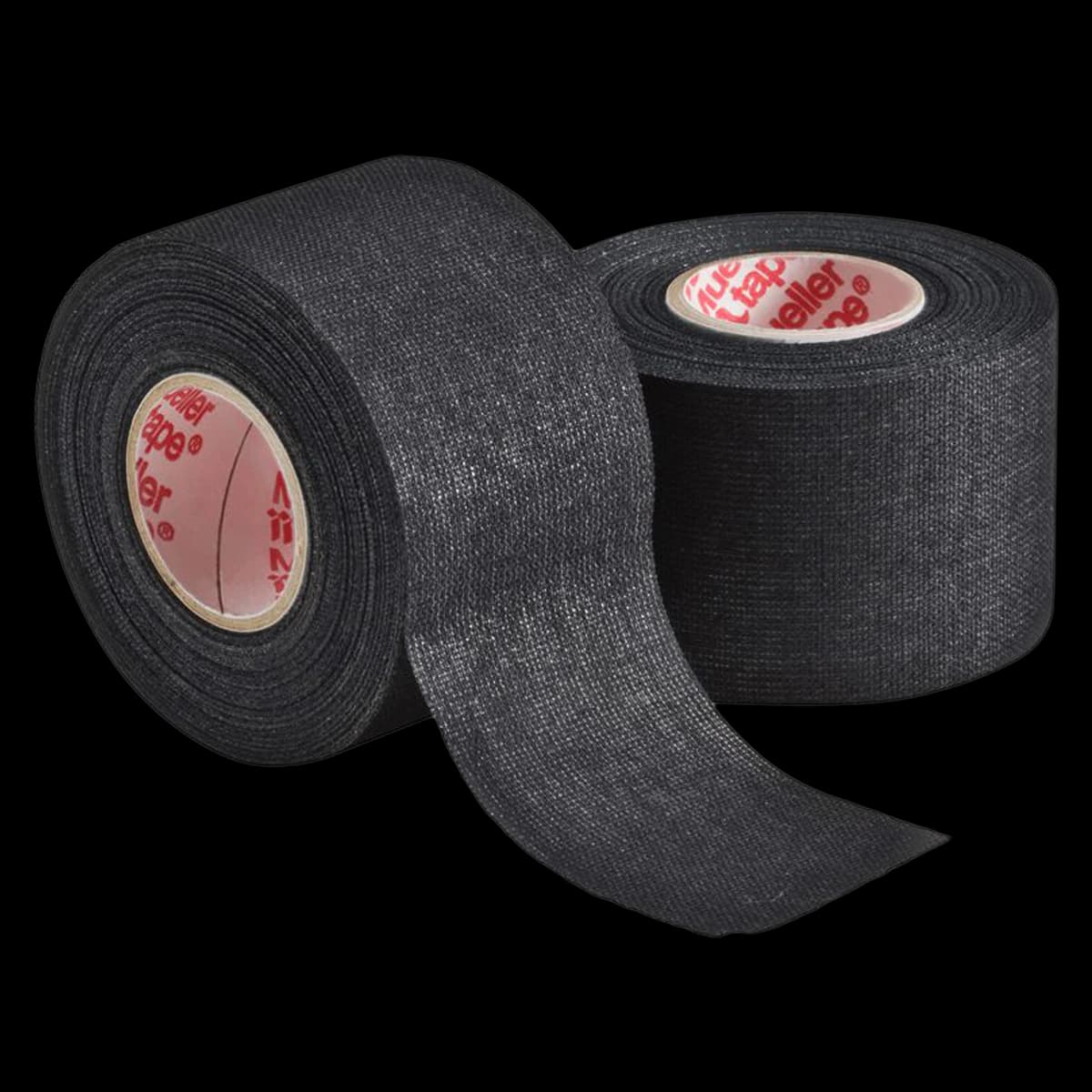 Mueller Sports Medicine M-Tape Trainers Tape, Cotton/Zinc Oxide, 1.5" x 10 yd, Black, Non-Sterile, 32/Case thumbnail 2