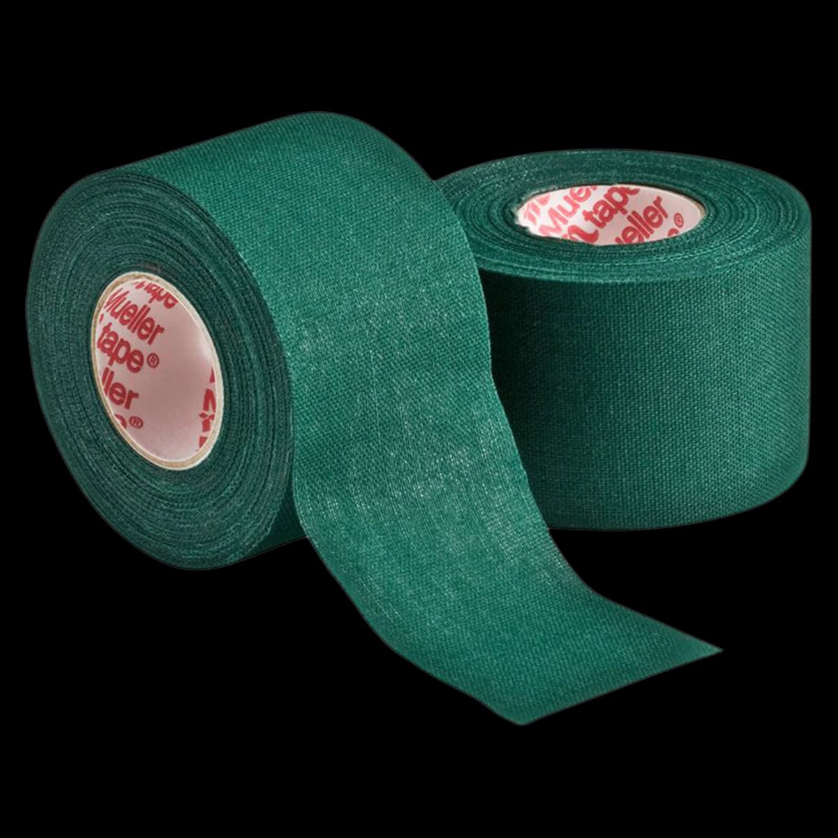 Mueller Sports Medicine M-Tape Trainers Tape, Cotton/Zinc Oxide, 1.5" x 10 yd, Green, Non-Sterile, 32/Case - Tape M-Tape Green - Image 1