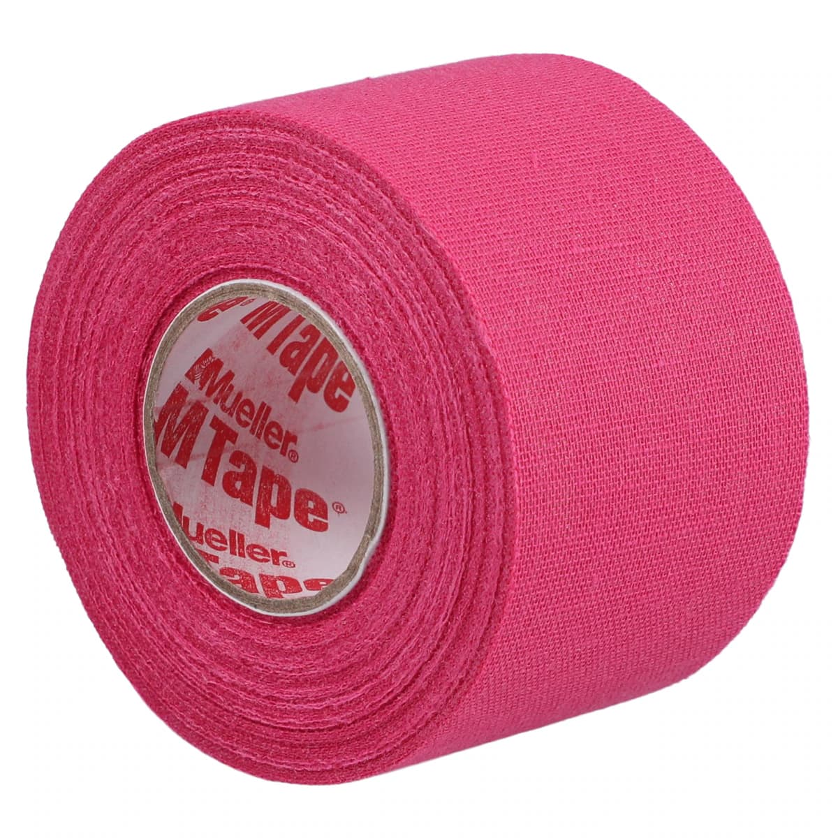 Mueller Sports Medicine M-Tape Trainers Tape, Cotton/Zinc Oxide, 1.5" x 10 yd, Pink, Non-Sterile, 32/Case - Tape M-Tape Pink - Image 1