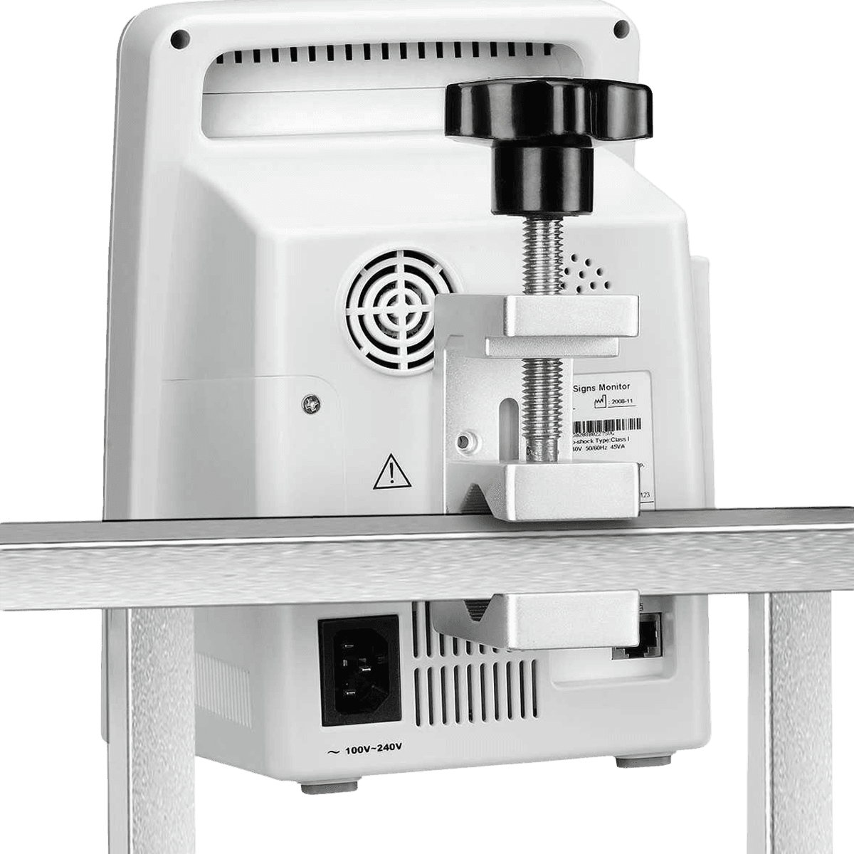 Edan Diagnostics Vital Signs Monitor Pole Mount Bracket - Mount Bracket Pole f/VSM - Image 1