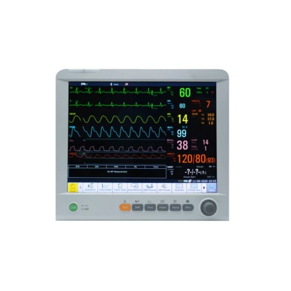 Edan iM80 Patient Monitor with Printer, 10.1" LCD Color Display - Monitor Patient iM80 w/Printer - Image 1