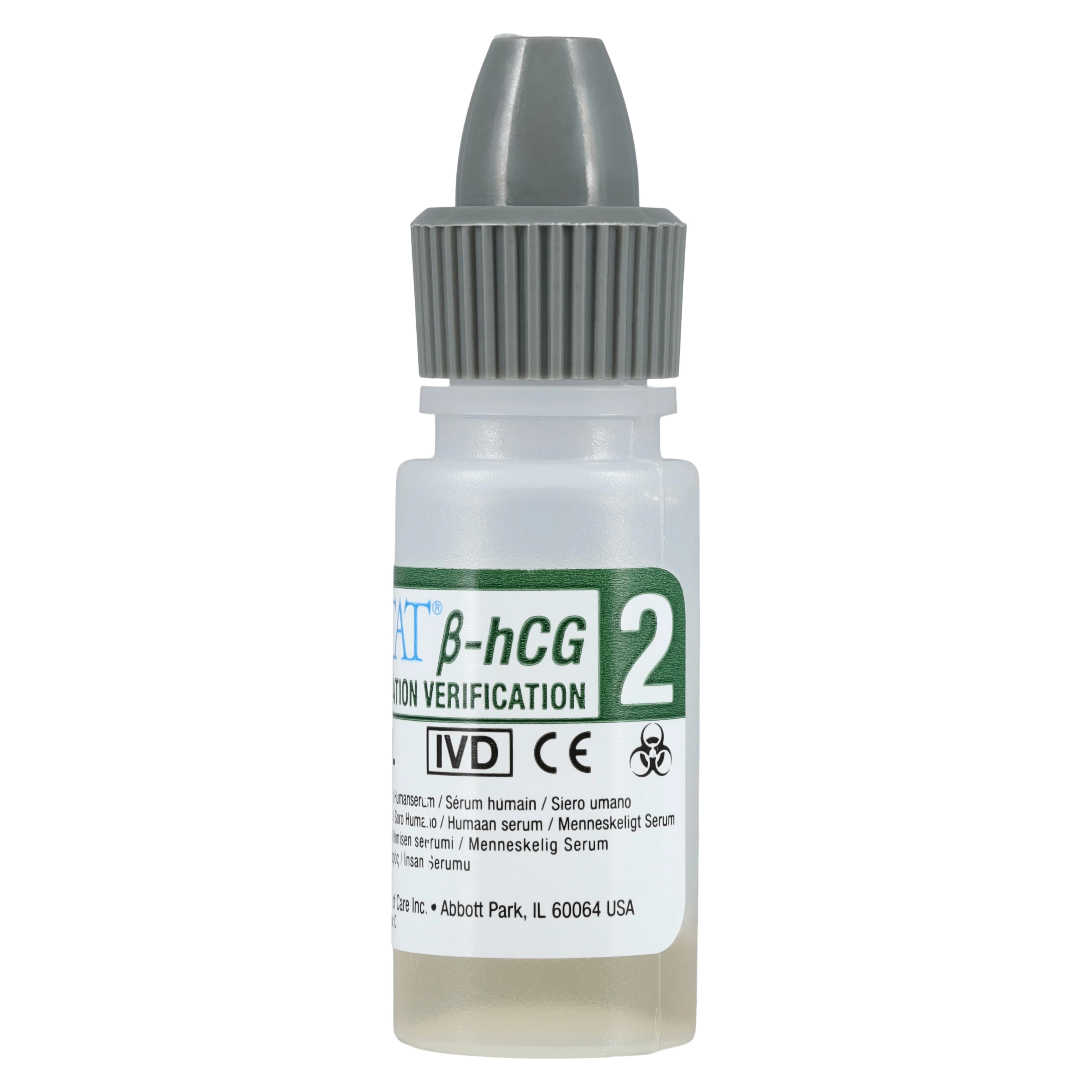 Abbott B-hCG Cal Ver Set, i-STAT Calibration Verification Solution, 1/Box thumbnail 4