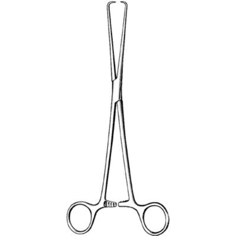 Schroeder Tenaculum Forceps, Straight, 9-1/2" (Sklar Instruments) - Schroeder Tenaculum Force - Image 1