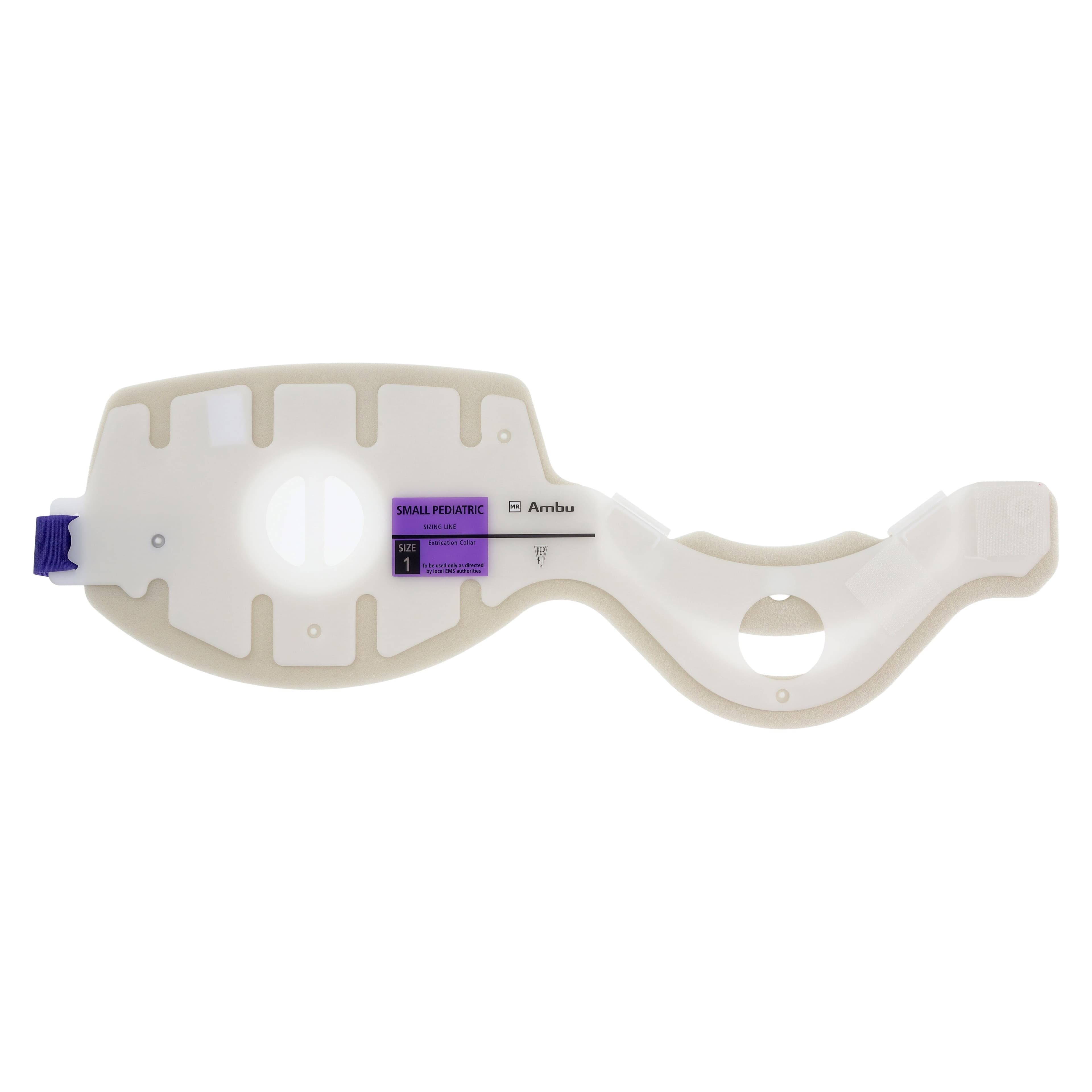 Ambu Perfit Extrication Collar, Cervical, Infant, Size 1, Polyethylene thumbnail 2