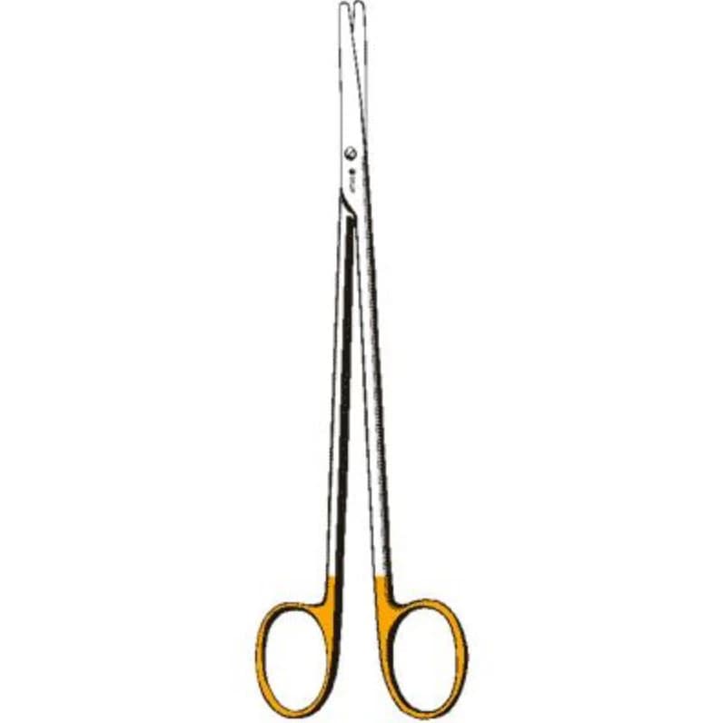 Sklar Edge TC Metzenbaum Dissecting Scissors, Straight, 7" Stainless Steel/Tungsten Carbide, Non-Sterile, Reusable - Scissors Metzenbaum Str - Image 1