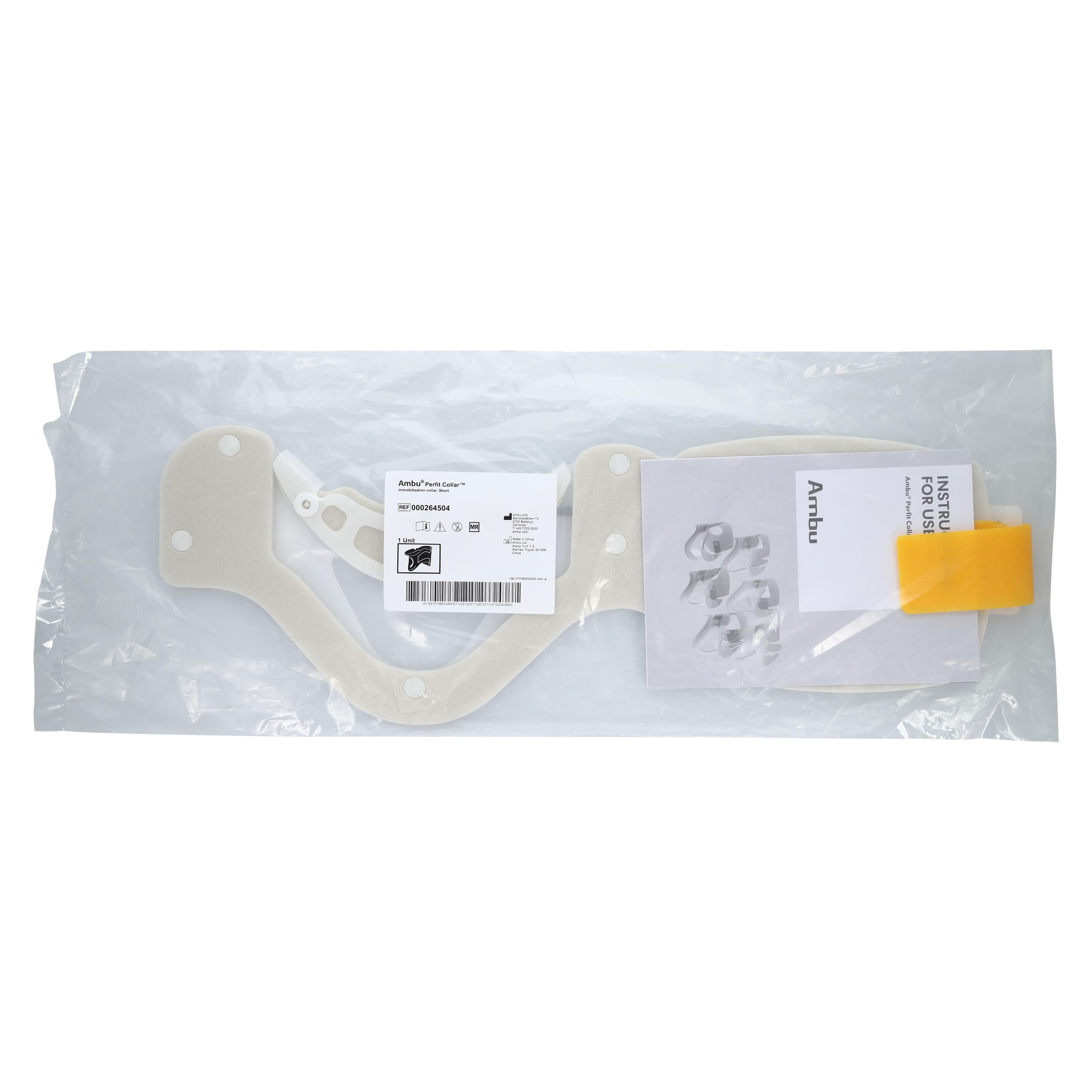 Ambu Perfit ACE Extrication Collar, Adult, Size 4, Yellow, Polyethylene thumbnail 4