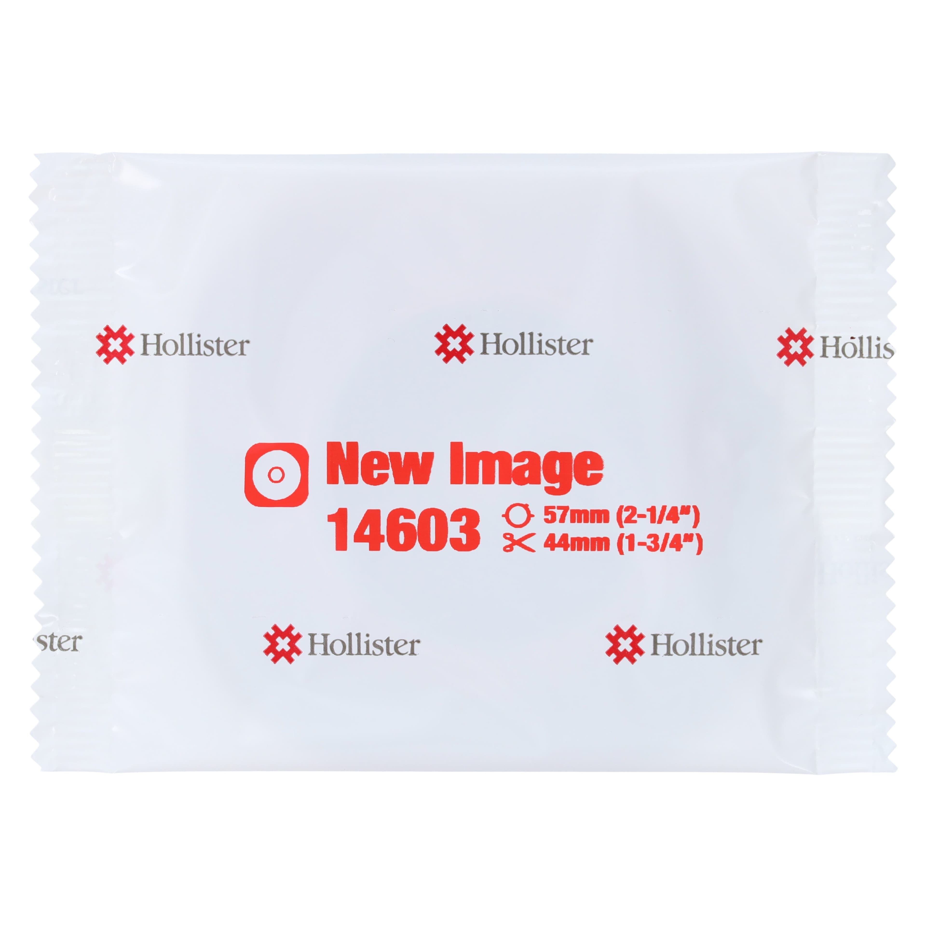 Hollister New Image Flextend Ostomy 2-Piece Skin Barrier, 2 1/4" Flange, Cut-To-Fit, Red, Box/5, 14603 thumbnail 2