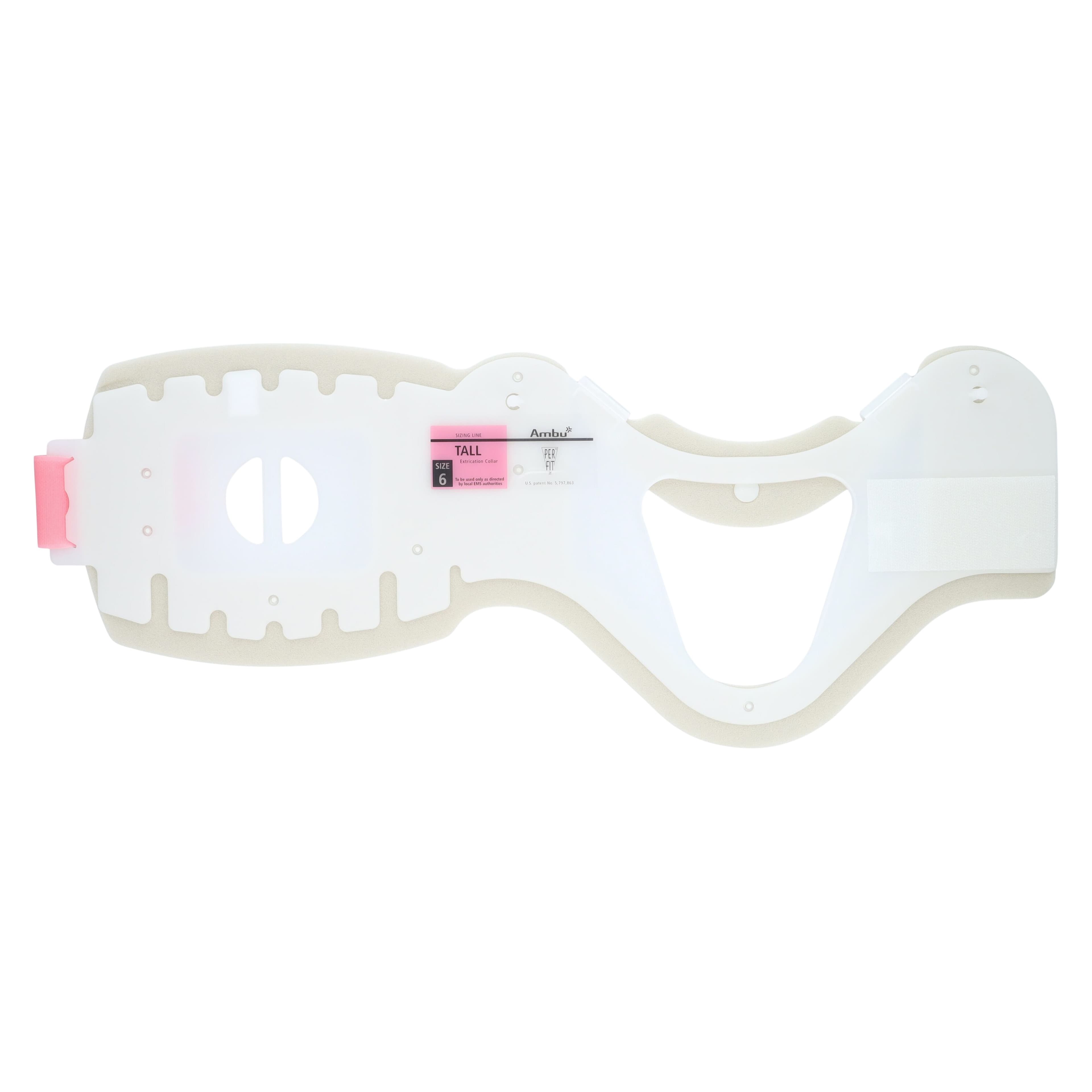Ambu Perfit ACE Extrication Collar, Adult, Size 6, Polyethylene thumbnail 2