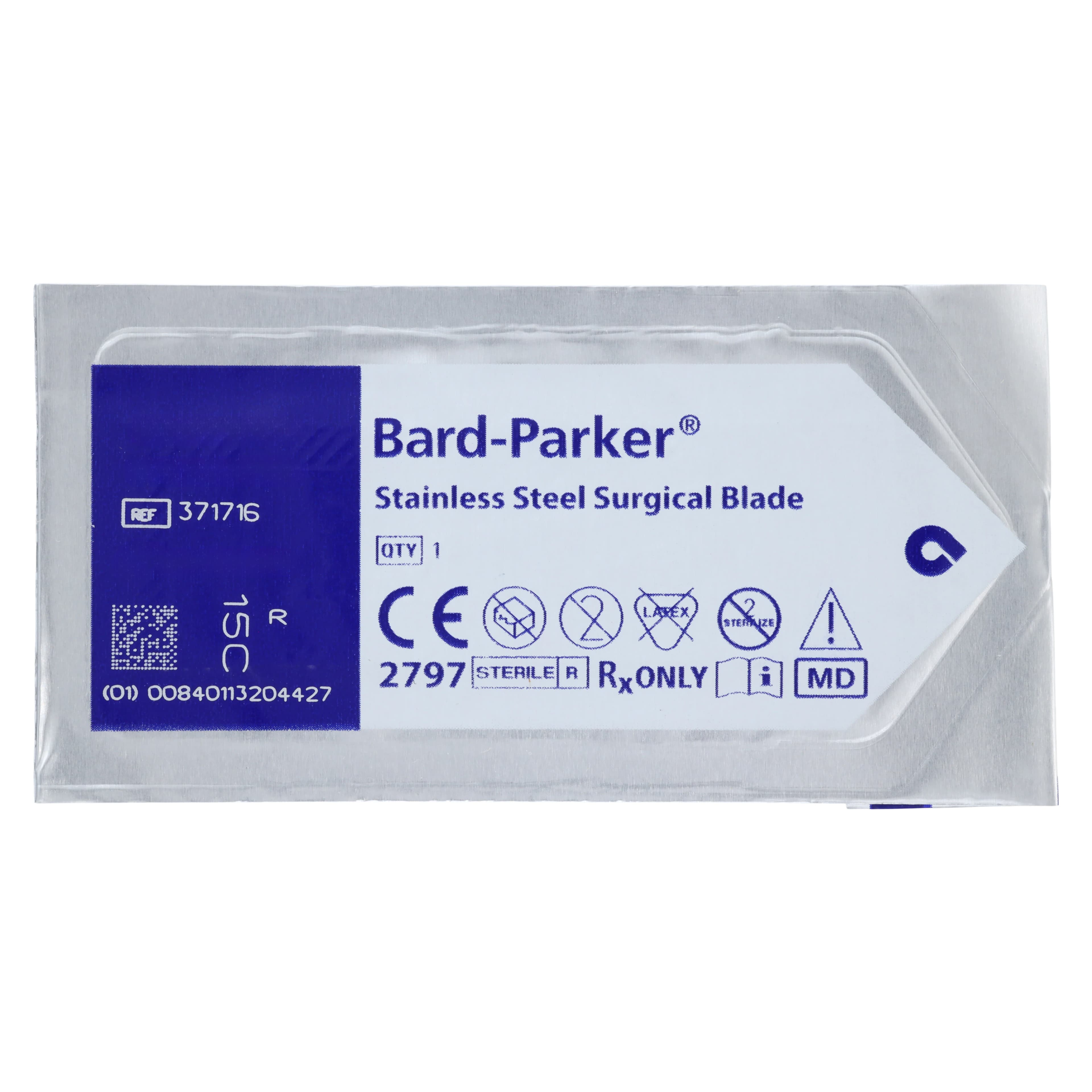 Bard-Parker Stainless Steel Sterile Surgical Blade #15C, Individually Packaged, 50/Box thumbnail 4