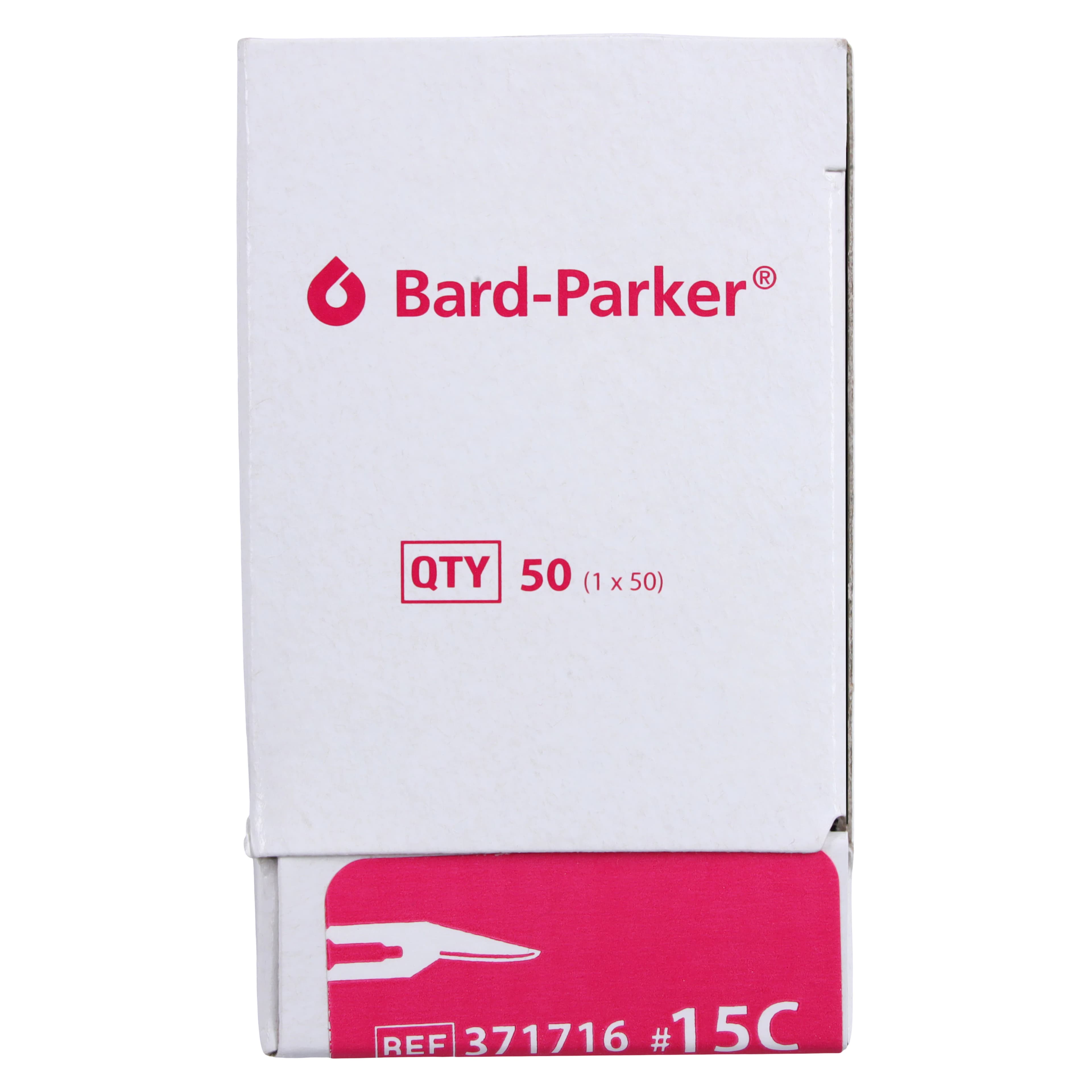 Bard-Parker Stainless Steel Sterile Surgical Blade #15C, Individually Packaged, 50/Box thumbnail 6