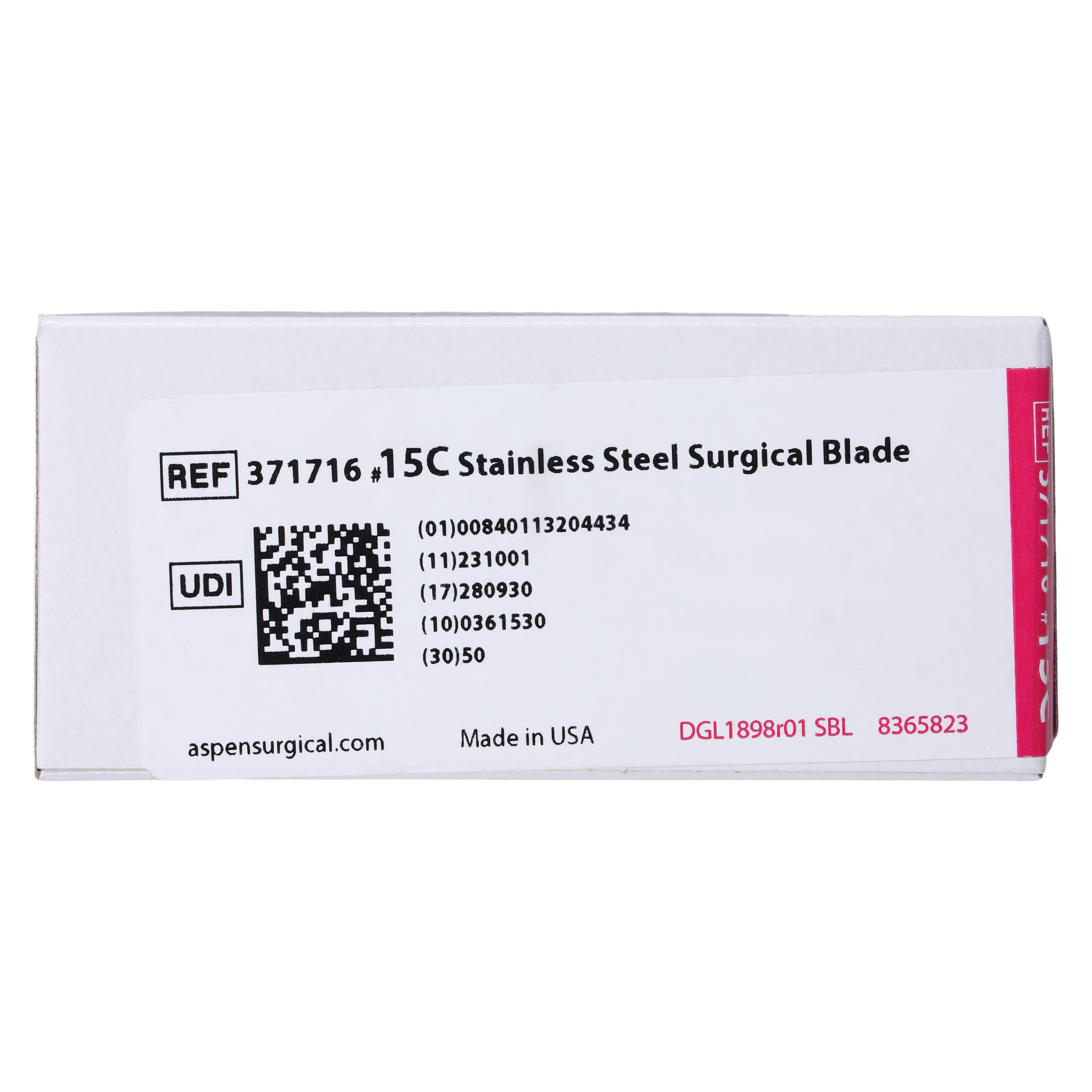 Bard-Parker Stainless Steel Sterile Surgical Blade #15C, Individually Packaged, 50/Box thumbnail 8