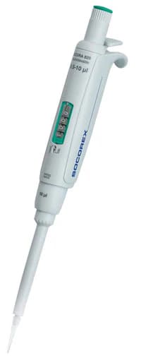 Acura Single Channel Micropipette, 2-20 µL, Manual, Adjustable, Model 825 - Pipette Single Adj - Image 1