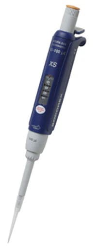 Acura Single Channel Pipette, 10-100 µL, Manual, Adjustable, XS, 826, Each - Pipette XS Single Adj PK1 - Image 1