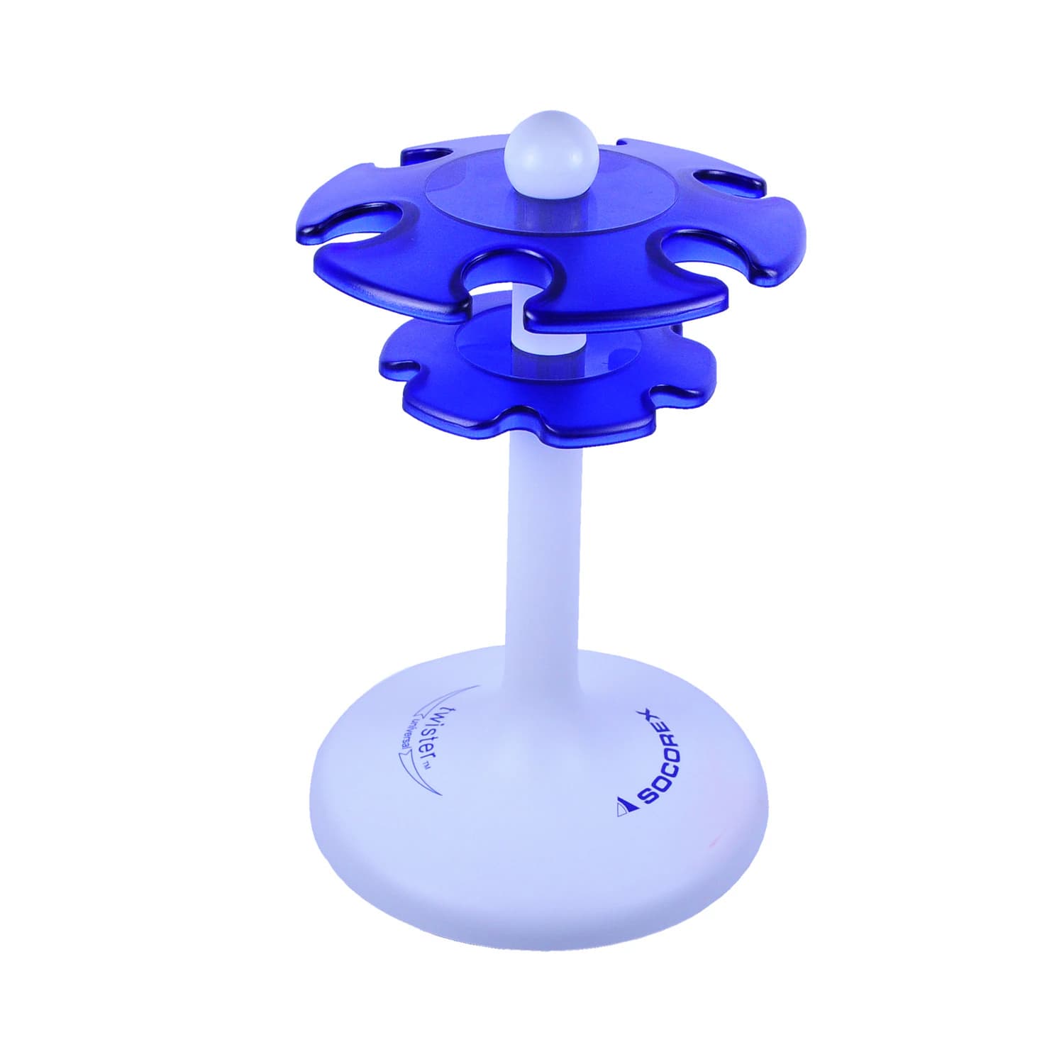 Twister Pipette Stand, 6-Place, Blue, Model 336 - Pipette Stand Blue - Image 1