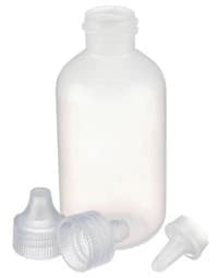 Wheaton Dropping Bottle, LDPE Natural, 60 mL, with Extended Controlled Dropper Tip/Cap, 144/Case - Dropping Bottle LDPE Nat ECDT - Image 1