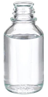 Wheaton Media Bottle, Borosilicate Glass, Clear, 125mL, No Cap, Type I, 48/Case - Bottle Media 125mL No Cap - Image 1