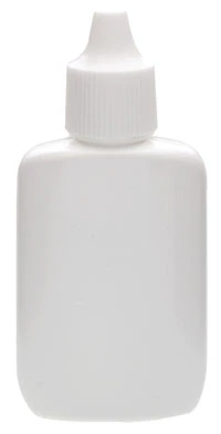 Wheaton Oval Spray Bottle, LDPE, White, 20 mL, with Atomizer Tip, Dip Tube, and PP Screw Cap, 144/Case - Bottle Ov Spry LDPE Wht PP Cap - Image 1